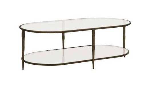 Amelie Oval Coffee Table image 9